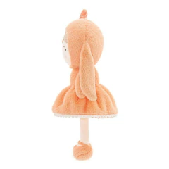 Imagem do GLOVELEYA - BONECA 30CM SPRING PELÚCIA COELHA - LARANJA