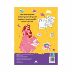 CIRANDA CULTURAL - PRINCESAS PASSATEMPOS ENCANTADAS LIVRO COM ADESIVOS - Mamu Kids Store