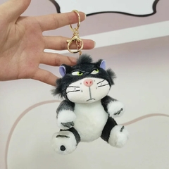 DISNEY - PELÚCIA CHAVEIRO GATO LUCIFER DA CINDERELA