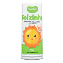 BIOCLUB - PROTETOR SOLAR SOLZINHO STICK BABY 80FPS 15G