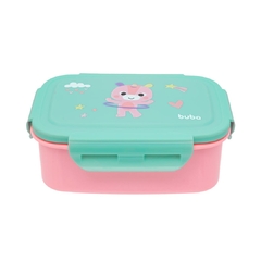 BUBA - BENTÔ BOX EM AÇO INOX BUBAZOO UNICÓRNIO 600ML