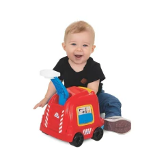 MERCOTOYS - CARRINHO TRUCKIDS BOMBEIRO COM BONECO na internet