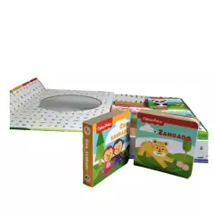 FISHER PRICE - BOX 6 MINI LIVROS QUANDO ESTOU... - Mamu Kids Store