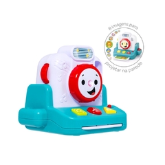 BUBA - MÁQUINA FOTOGRÁFICA DE BRINQUEDO COM PROJETOR - Mamu Kids Store