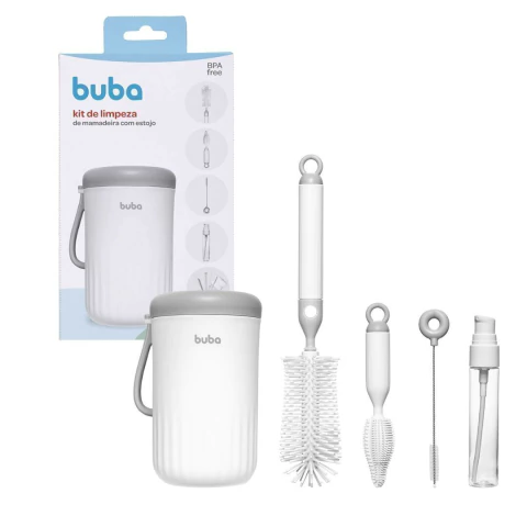 BUBA - KIT PORTÁTIL PARA LIMPEZA DE MAMADEIRA