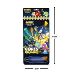 CIRANDA CULTURAL - LIVRO AQUABOOK SONIC CORES DO GAME - comprar online