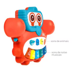 BUBA - CARANGUEJO MUSICAL BRINQUEDO DE ATIVIDADES +6M - Mamu Kids Store