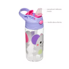 BUBA - GARRAFINHA TRITAN BUBAZOO 450ML - ELEFANTE na internet