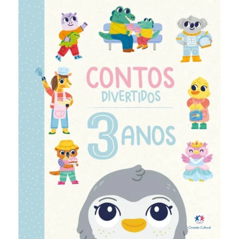 LIVRO CONTOS DIVERTIDOS 3 ANOS - CIRANDA CULTURAL