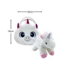 MULTIKIDS - BOLSA COM PELÚCIA HANDBANG CUTIE UNICÓRNIO DELUXE - comprar online