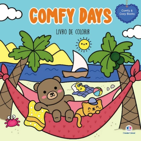 LIVRO DE COLORIR COMFY DAYS - CIRANDA CULTURAL