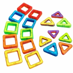 BRINQUEDO BLOCOS MÁGNETICOS COLORIDOS 80 PEÇAS na internet