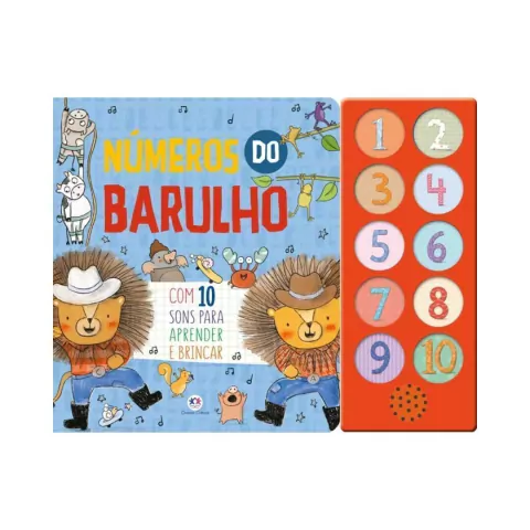 CIRANDA CULTURAL - NÚMEROS DO BARULHO LIVRO SONORO COM 10 SONS