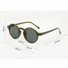 ÓCULOS DE SOL INFANTIL AVIADOR COM PROTEÇÃO UV 40 - VERDE - comprar online