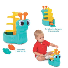 MERCOTOYS - CARACOL RADICAL BRINQUEDO EDUCATIVO +18m