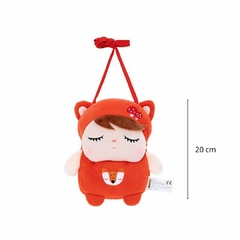 METOO DOLL - BOLSA COM ALÇA MINI 20CM ANGELA FLORESTA RAPOSA COM CAIXA na internet