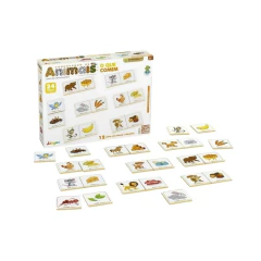 JUNGES - CONHECENDO OS ANIMAIS O QUE COMEM QUEBRA CABEÇA DIDÁTICO