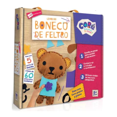 TOYSTER - LIVRO DOS BICHINHOS DE FELTRO FAZENDO ARTE