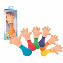 TOYSTER - MORDEDOR COM CHOCALHO MÃOZINHA COLORS