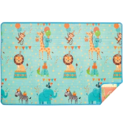 BUBA - TAPETE DUPLA FACE BABY - ANIMAL PARTY