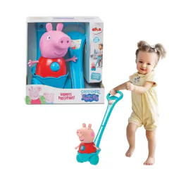 ELKA - CARRINHO DE BONECA VAMOS PASSEAR PEPPA