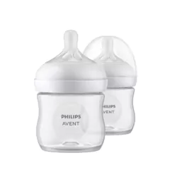 AVENT - KIT 2 MAMADEIRAS PETALA 3.0 125ML TRANSPARENTE na internet