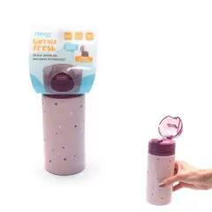 CLINGO - GARRAFA DE ALUMÍNIO FRESH FEMININA 580ML - ROSA