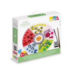 BABEBI - CONTANDO POM POM BRINQUEDO DIDÁTICO - Mamu Kids Store