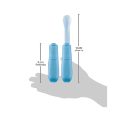BUBA - KIT 2 COLHERES DOBRÁVEIS - AZUL - comprar online