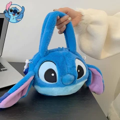 DISNEY - BOLSA DE MÃO 3D LILO E STITCH - STITCH PEQUENA - Mamu Kids Store
