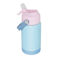 BUBA - COPO TÉRMICO PAREDE DUPLA COM CANUDO 300ML - CANDY na internet