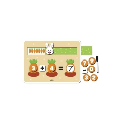 BABEBI - CONTE AS CENOURINHAS JOGO DIDÁTICO EM MADEIRA +5ANOS na internet