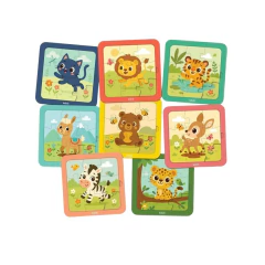 BABEBI - QUEBRA-CABEÇAS 09 PEÇAS ANIMAIS - LEÃO na internet