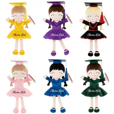 GLOVELEYA - BONECA 40CM SPRING FORMATURA - COM NOME