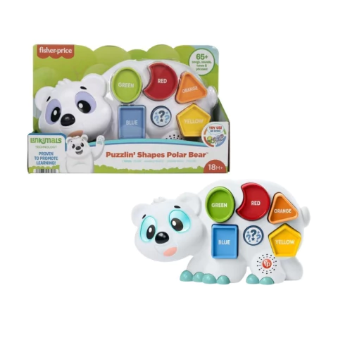 FISHER PRICE - BRINQUEDO EDUCATIVO LINKMALS URSO POLAR MATTEL