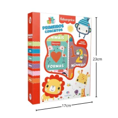 BOX DE LIVROS PRIMEIROS CONCEITOS FISHER PRICE - CIRANDA CULTURAL - comprar online