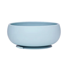 BUBA - BOWL DE SILICONE COM VENTOSA CLOUDY - AZUL
