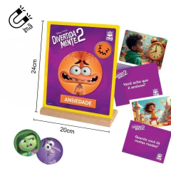 NIG - QUADRO DAS EMOÇÕES DE MADEIRA DISNEY DIVERTIDAMENTE 2 - comprar online