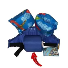 PANDA POOL - BOIA ADICIONAL PARA BOIA TRIPLA - AZUL - comprar online