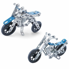 QUEBRA-CABEÇA EM METAL 3D 5X1 MOTOCICLETA 139 PEÇAS - loja online