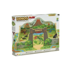 JUNGES - DINOS PARK COM DINOSSAROS EM MADEIRA PLAYSET
