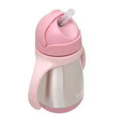Imagem do BUBA - COPO TÉRMICO PAREDE DUPLA COM ALÇA 300ML - ROSA