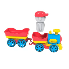 TATETI - LOCOTRILHO TRENZINHO INFANTIL COM TRILHOS E VAGÃO - loja online