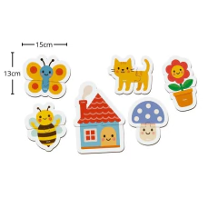 BABEBI - PRIMEIRO QUEBRA-CABEÇA JARDIM EM MADEIRA - comprar online