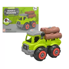 PAIS E FILHOS - CAMINHÃO MONTE E DESMONTE CARRINHO DE MONTAR