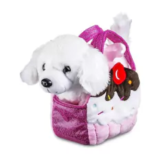 MULTIKIDS - BOLSA COM PELÚCIA CUTIE CACHORRO CUPCAKE