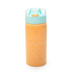CLINGO - GARRAFA DE ALUMÍNIO FRESH NEUTRO 580ML - LARANJA - Mamu Kids Store