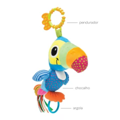 BUBA - CHOCALHO TUCANO ZUZU ATIVIDADES DIVERSOS MODELOS na internet