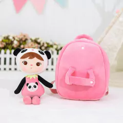 METOO DOLL - MOCHILA COM BONECA 30CM KEPPEL FLORESTA PANDA na internet