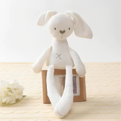 NANINHA PELÚCIA 30CM COELHO BRANCO na internet